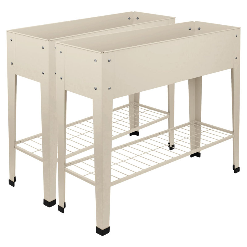 Raised Garden Bed, 2, Ivory