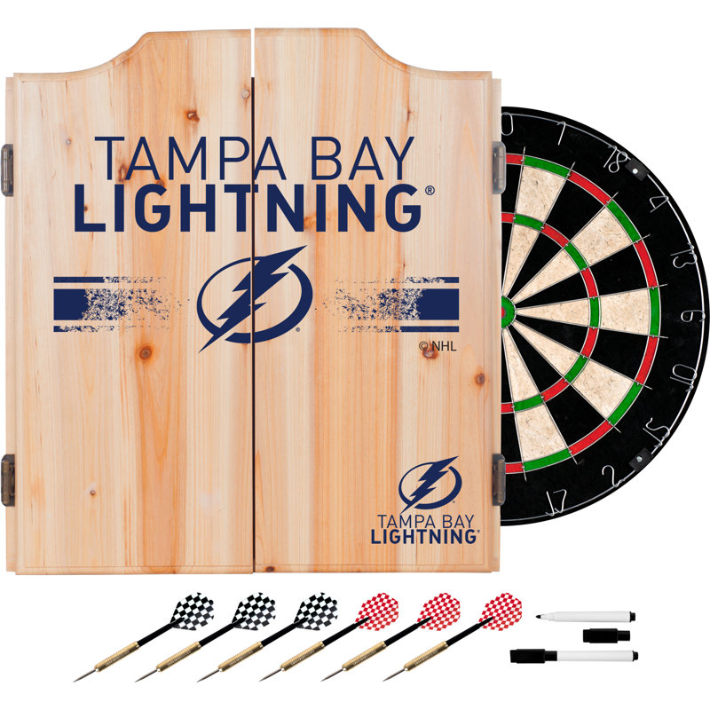 Ensemble de jeu de fléchettes NHL Logo, Tampa Bay Lightning
