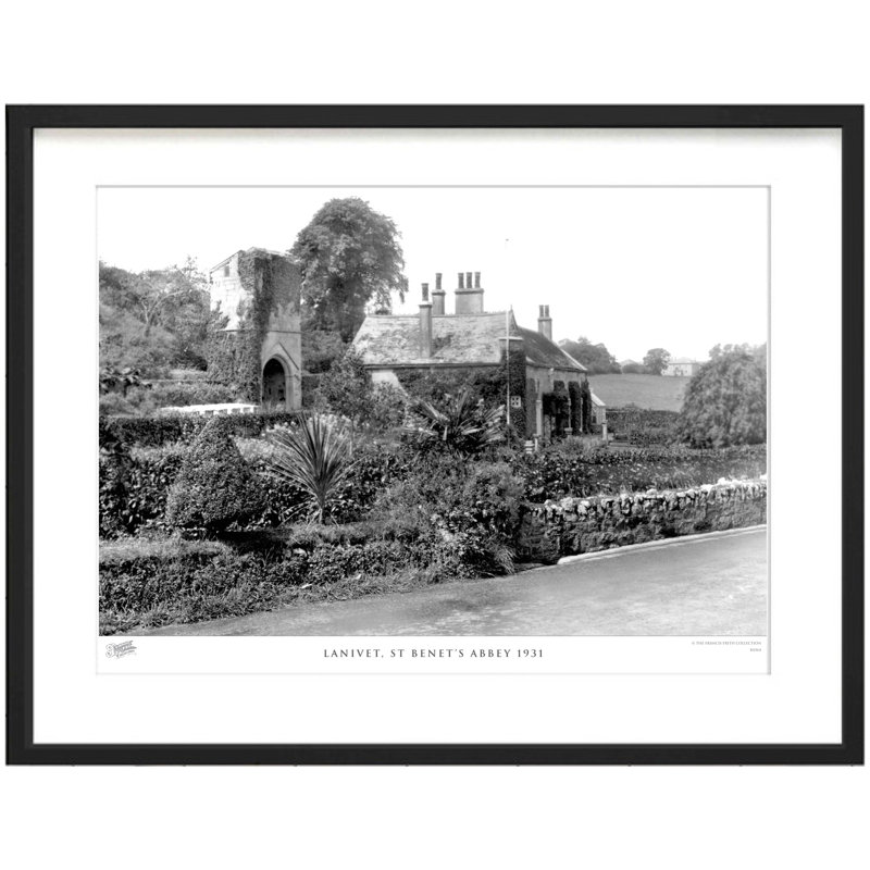 Lanivet, St Benets Abbey 1931 - Single Picture Frame Print, 28cm H x 36cm W x 2.3cm D