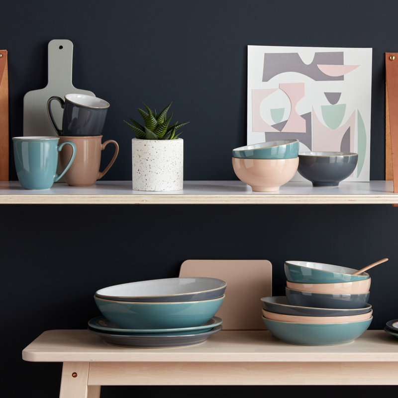 Elements Pasta Bowl, Shell Peach