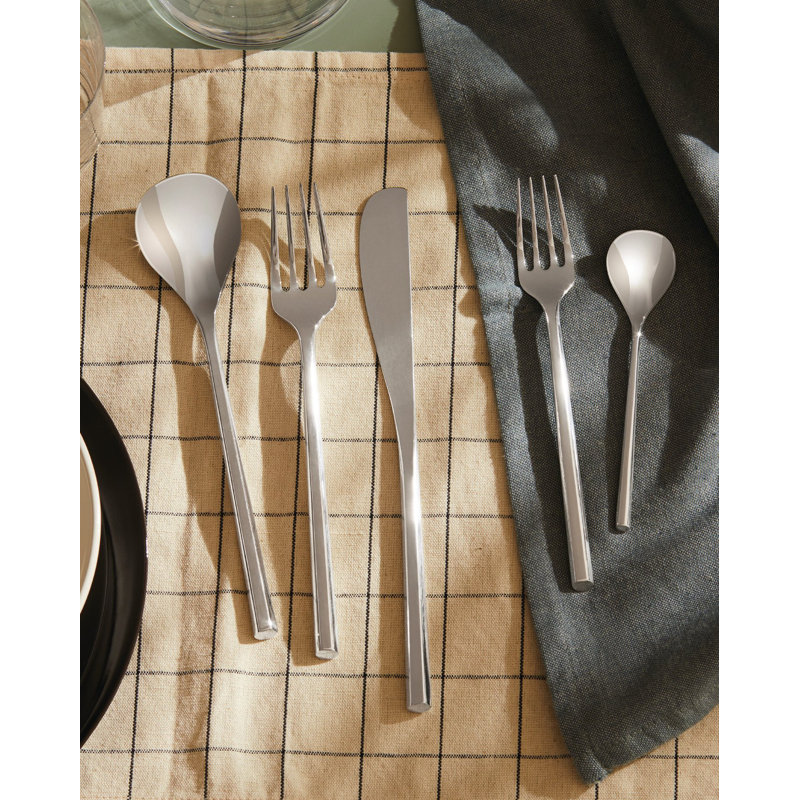 Mu 24 - Piece Stainless Steel Flatware Set - Service for 6