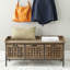 Shoshone Wood Storage Bench-93808274