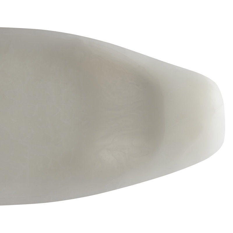 Ensemble de 2 plateaux à poissons, Blanc