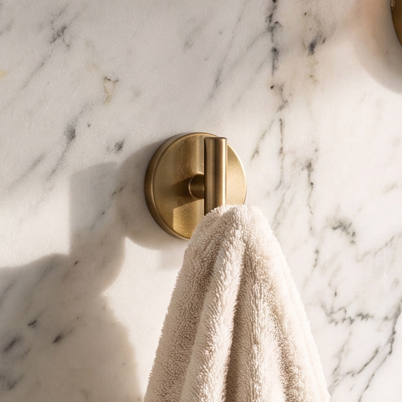 Trinsic Single Towel Hook, Brilliance Champagne Bronze