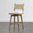 Pratyush Swivel Upholstered 27'' Counter Stool -1295598421