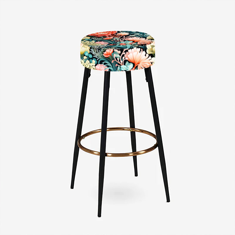 Ensemble de 2 tabourets de bar Coral Reef