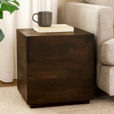 Table d'appoint Flagstaff Square en brun Barista