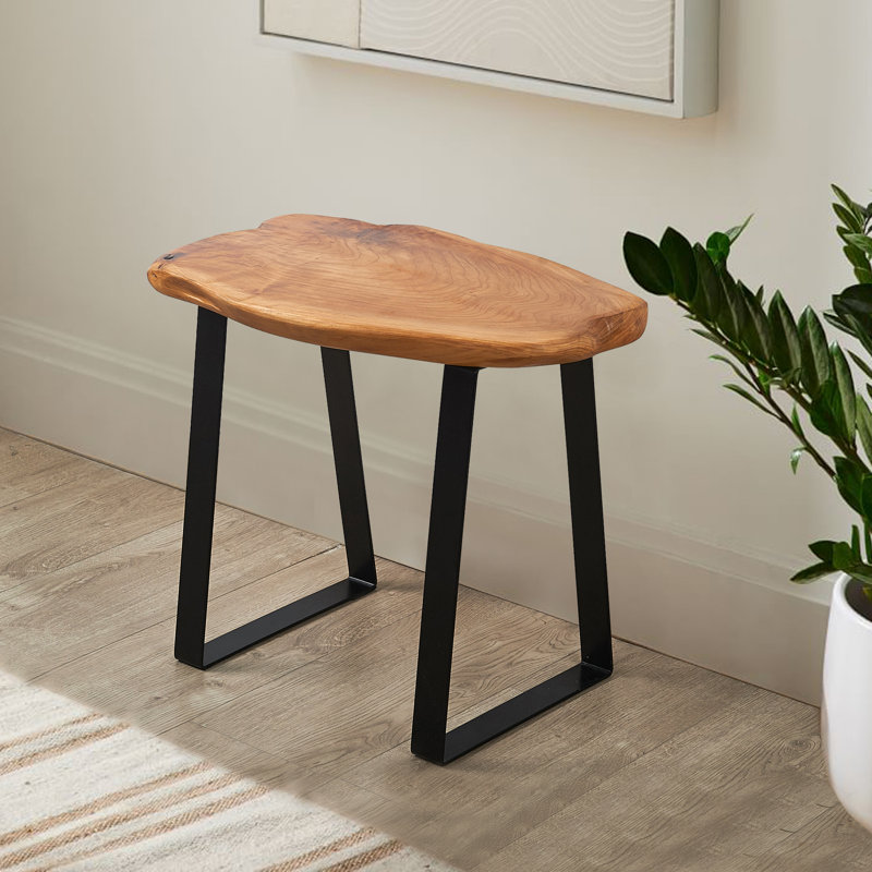 Millett Solid Wood Top End Table