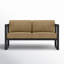 Avion Loveseat - Black-247300381-267548411