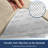 Thick Memory Foam Bath Rugs, Soft Absorbent Velvet Bathroom Mats With Non-Slip Dots Underside-40070952-40070946