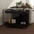 Adjustable End Table With Wheels,Modern Side Table With 360°Rotating Top And Storage Space-885491487