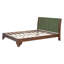 Cadre de lit grand en bois de pin de qualité supérieure, cadre de lit grand avec tête de lit incluse, lit moderne Mid Century-765401347-765401345
