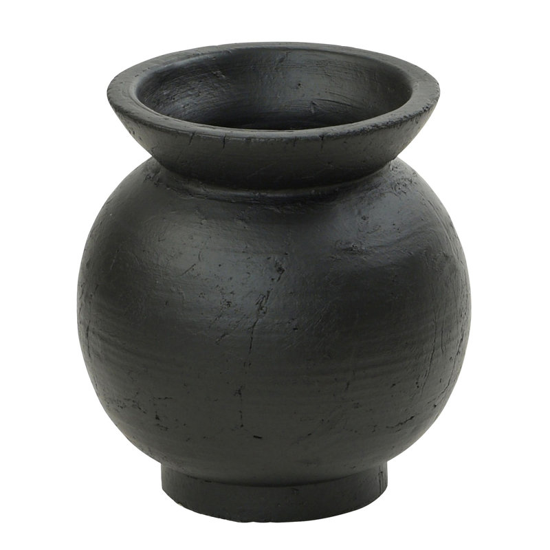 Vase de table en céramique Calidia, H 12 po x l 11 po x P 11 po