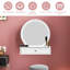 Aquarius Mirror with Shelves
