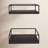 Easton 2 Piece Square Metal Accent shelf