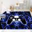 Tapis de jeu noir et bleu Hyperspace