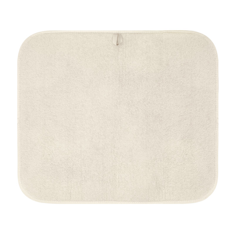 Microfiber Drying Mat 16x18 - Gray, Ivory