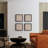 Abstract Ecomix and Mango Wood Wall Art