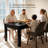 Farmhouse Dining Table, 70"  Rectangular Kitchen Table for 4–6 People with Rounded Corners, Modern Dining Room Table for Family Gatherings, Easy Assembly, Black-170225457