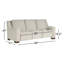 Rhodes 89'' Reclining Sofa