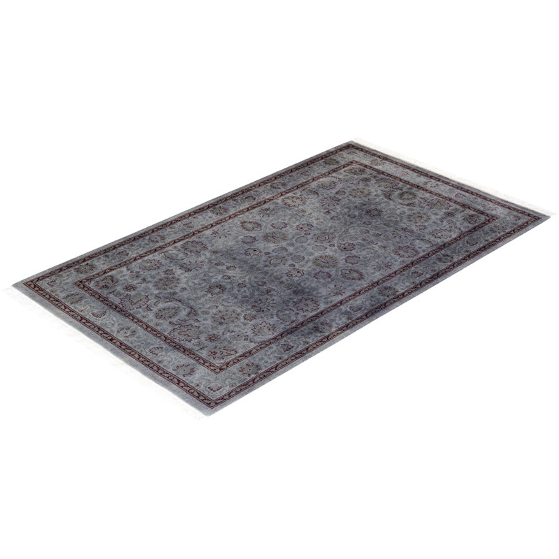 Fine Vibrance One-of-a-Kind 3' 1" X 5' 4" Hand Knotted Area Rug