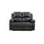  Causeuse inclinable en cuir 56 po-1391073389