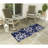 Walton Modern & Contemporary Geometric Water Resistant Kitchen Mat-26908888