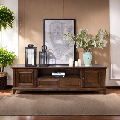 American style large capacity storage TV cabinet