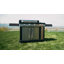 Barbecue au gaz au propane autoportant à 3 brûleurs 48 000 BTU avec brûleur latéral et armoire Blackstone Patio Pro