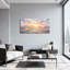 «Abstract Pastel Sky Mountain Sunset Landscape», reproduction d'art-368695201