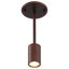 E53C2B4CE0B14C82891408BEC80764BD Spot mural ou plafonnier Café 1 lumière, fini bronze-70358229