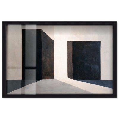 Bold Assertion II Shadowbox Print Boho Wall Decor by Art Remedy, Black Frame, 25 x 17