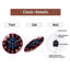 Horloge murale en verre 12 po Neon