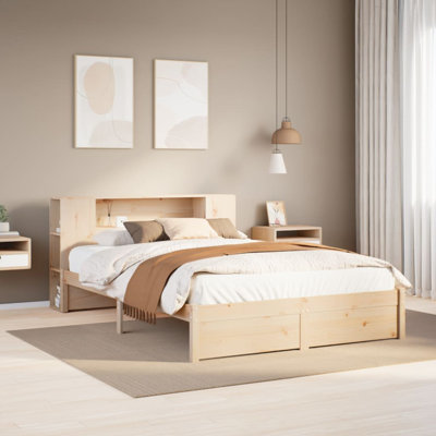 Solid Wood Bed Frame