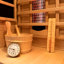 Vidalux 3 Person Hybrid Sauna With Traditional & Full Spectrum Infrared Complete Heat