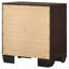 Table de chevet rectangulaire 2 tiroirs Copper-2001000724