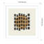 «Giese», objet en papier no 8 par le studio MIUUS, reproduction d'art encadrée en bois-100477806-100477807