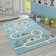 Conant Machine Woven Blue Rug