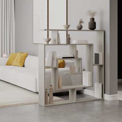 Labirent Bookcase | Modern Maze-Design Freestanding Shelf Unit