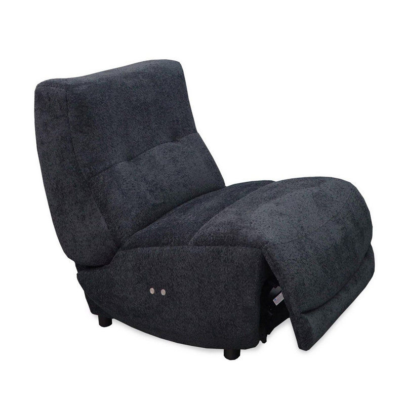 Fauteuil inclinable standard de 43 po Breeahna, Gris foncé