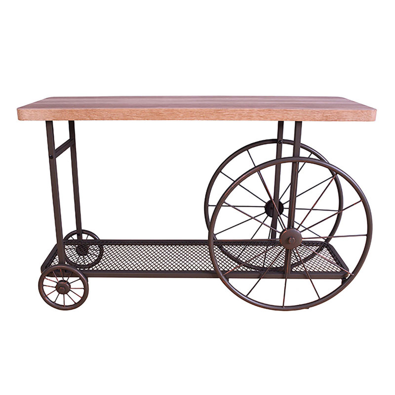 Console Table With Bottom Shelf