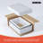  MorningGlow 30 in. Undermount/Drop-In Single Bowl White Fireclay Workstation Kitchen Sink with Accessories