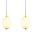 1 - Light Brass LED Pendant