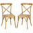 Ladores 18.5'' H Oak Side Chair-122245321