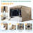 12x12 Pop Up Canopy Gazebo, Outdoor Canopy Tent Screen House -104881948