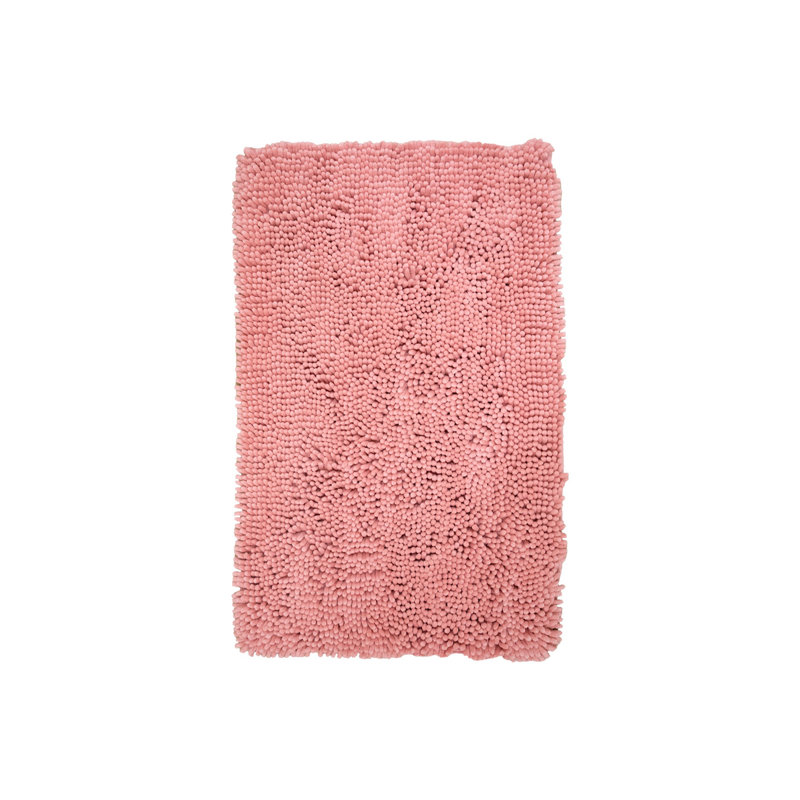 Descente de bain, L 21 po x L 34 po, Rose