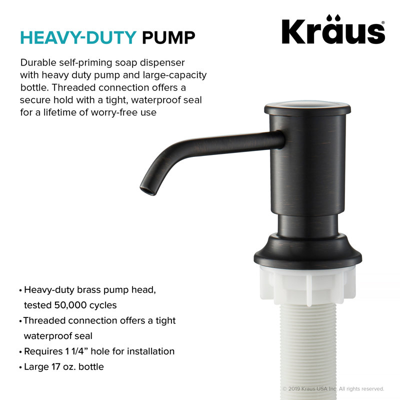 Soap Dispenser, Oil Rubbed Bronze