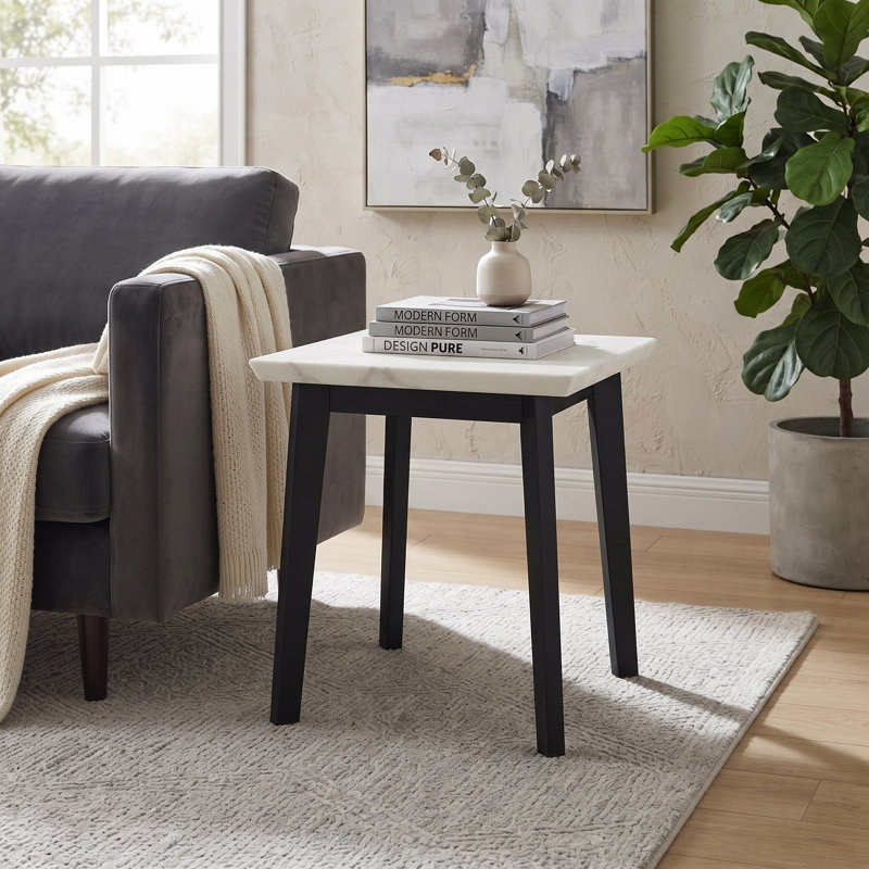 Horrocks Marble Square End Table