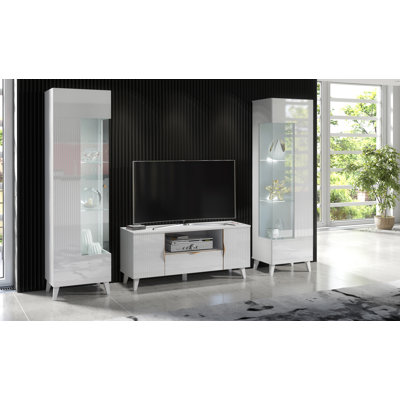 Azzurro Unfinished Entertainment Centre for TVs up to 55"