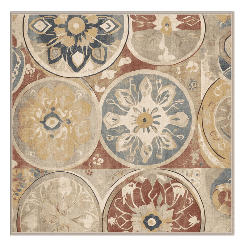 Groovy Line Rug, Square 4'